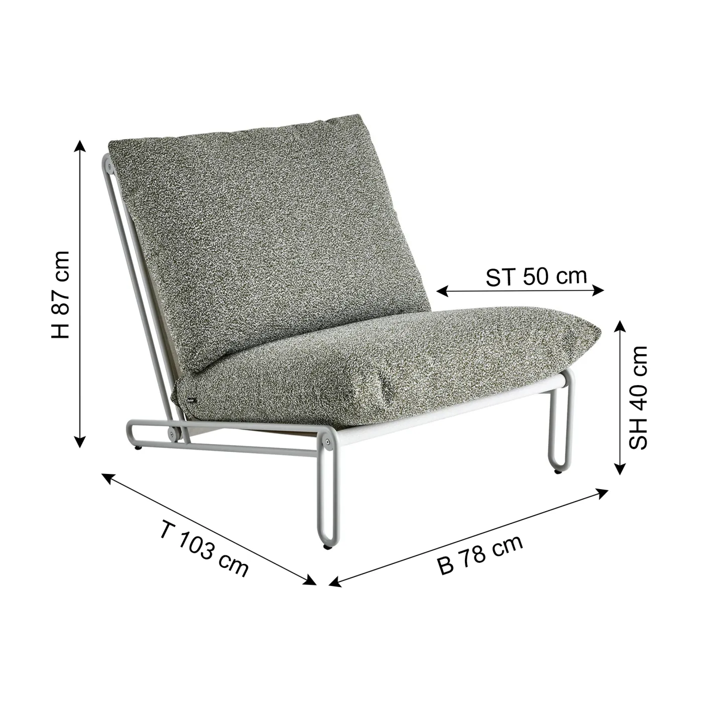 BRAFAB Gartenstuhl BLIXT