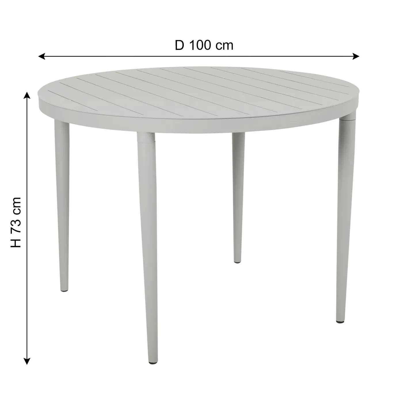 BRAFAB Gartentisch BIGBY