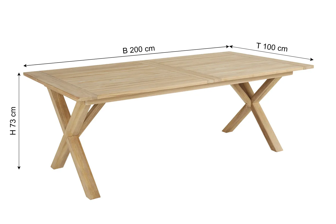 BRAFAB Gartentisch BRUTUS