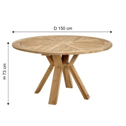 BRAFAB Gartentisch CIRCUS
