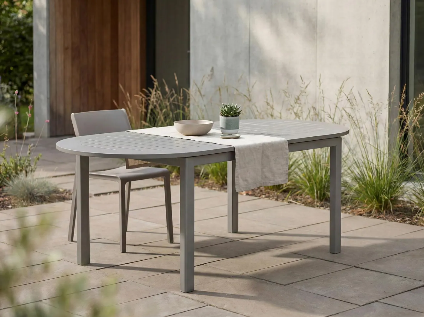 BRAFAB Gartentisch LOMMA ELIPSE