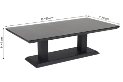 BRAFAB Loungetisch Outdoor HEIS