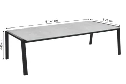 BRAFAB Loungetisch Outdoor LYRA