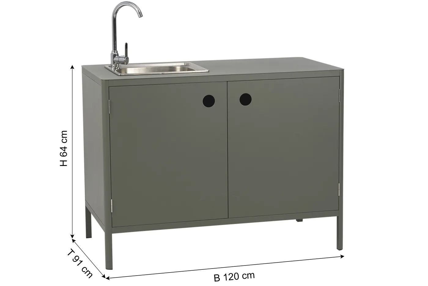 BRAFAB Outdoorküche KELIA