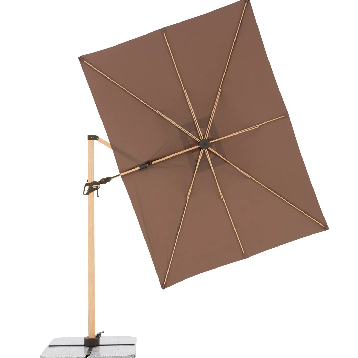 DOPPLER Sonnenschirm ALU WOOD ULTRA