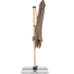 DOPPLER Sonnenschirm ALU WOOD ULTRA