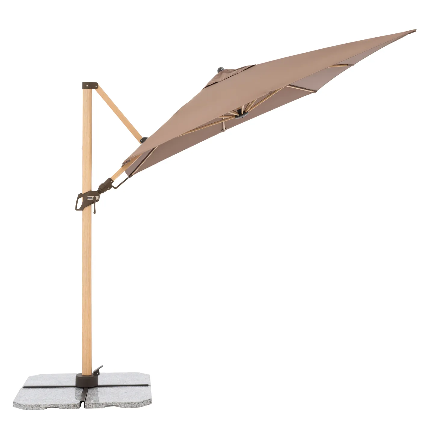 DOPPLER Sonnenschirm ALU WOOD ULTRA