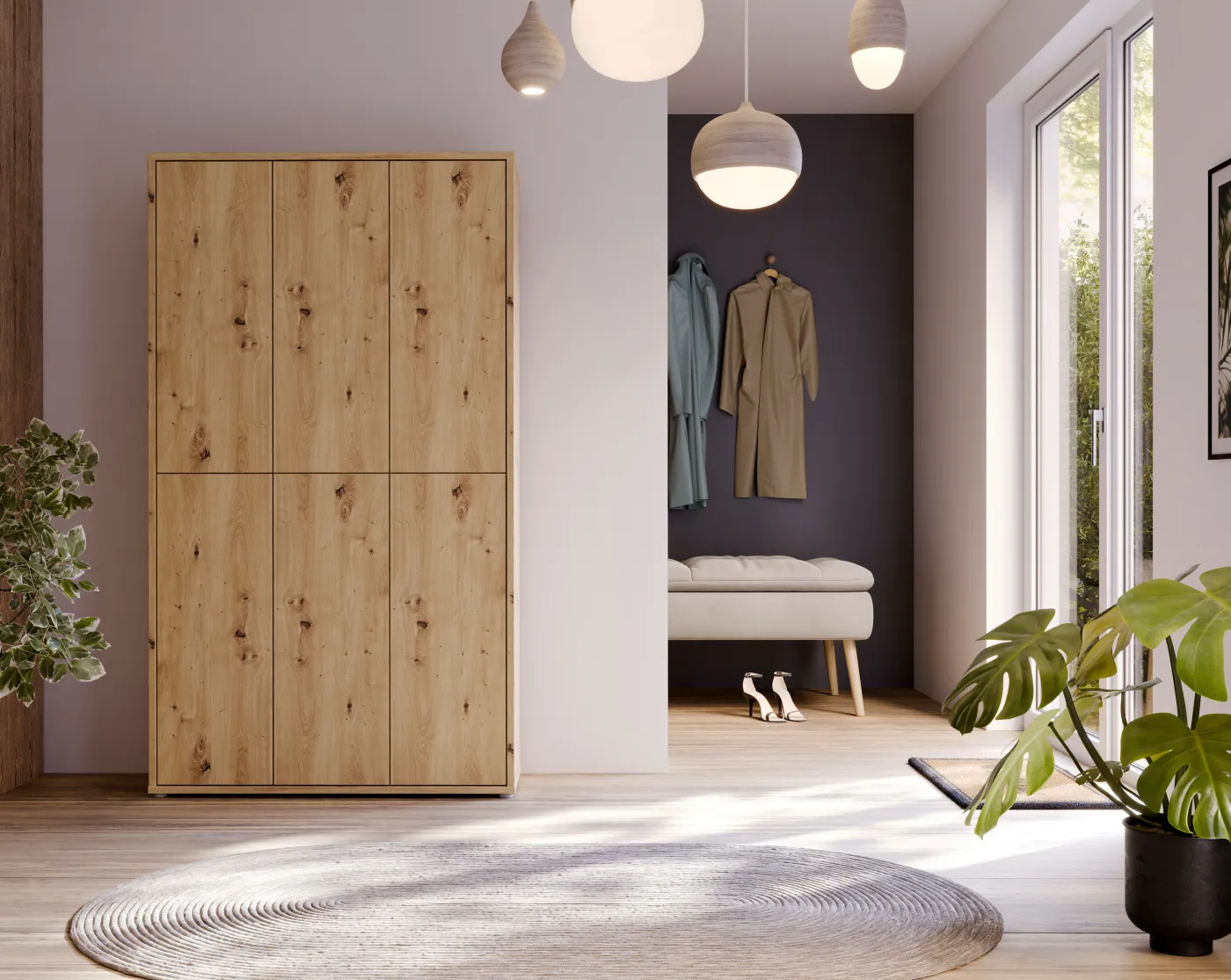 FORTE Schuhschrank ALICE SPRINGS