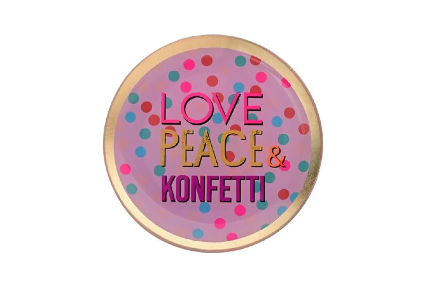 GIFTCOMPANY Glasteller LOVE PLATES