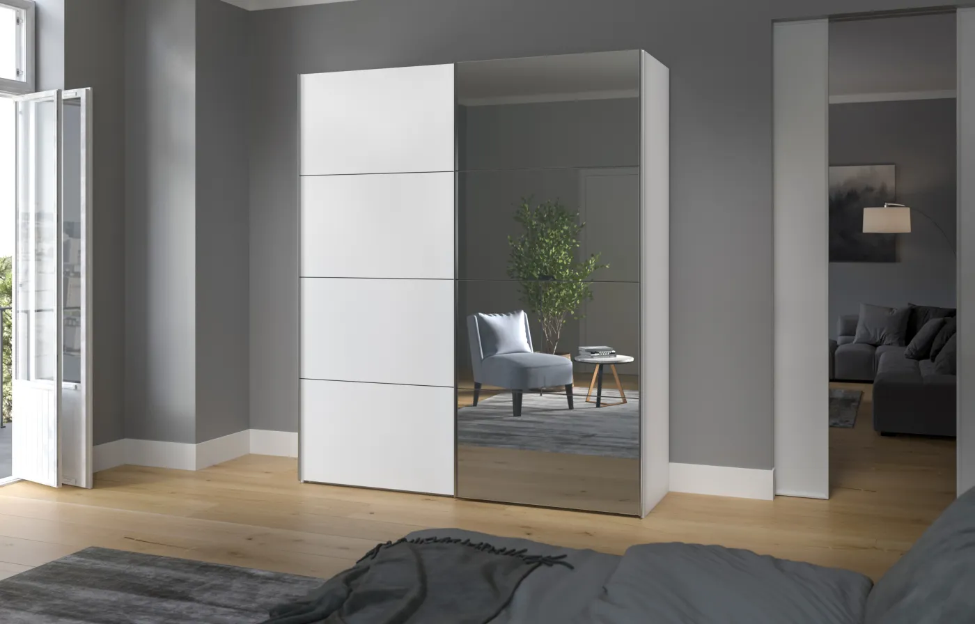 JUTZLER Kleiderschrank TOP SLIDELINE