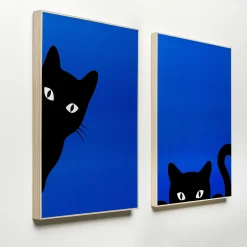 KARE Gerahmtes Bild CIAO GATTO