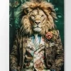 KARE Glasbild MISTER LION
