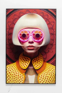 KARE LED-Bild FANCY BLONDE LADY
