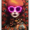 KARE LED-Bild FANCY RED LADY