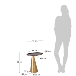 KAVE HOME Beistelltisch LILIANE