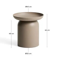 KAVE HOME Beistelltisch Outdoor ARCOLA