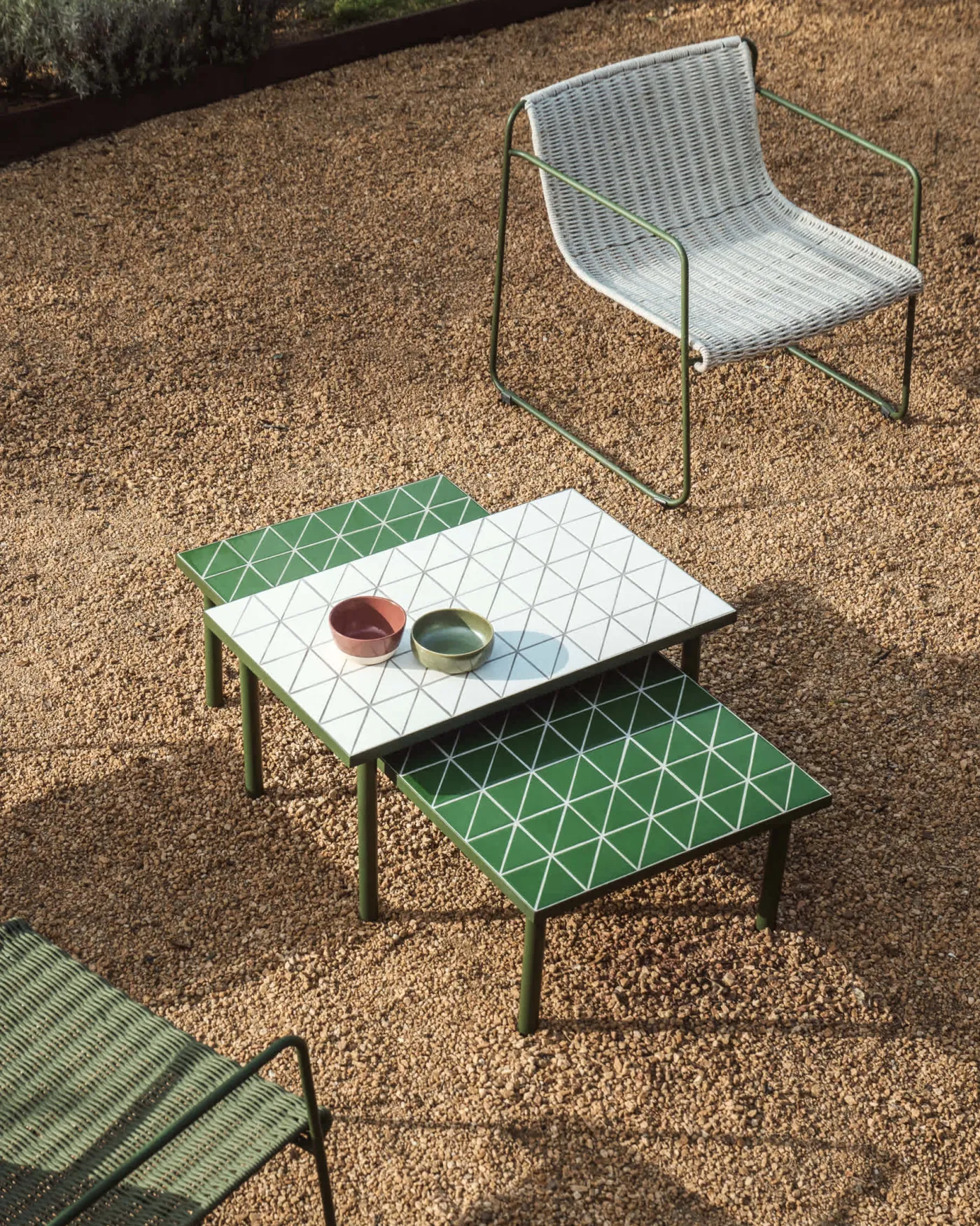 KAVE HOME Beistelltisch Outdoor MAURINA