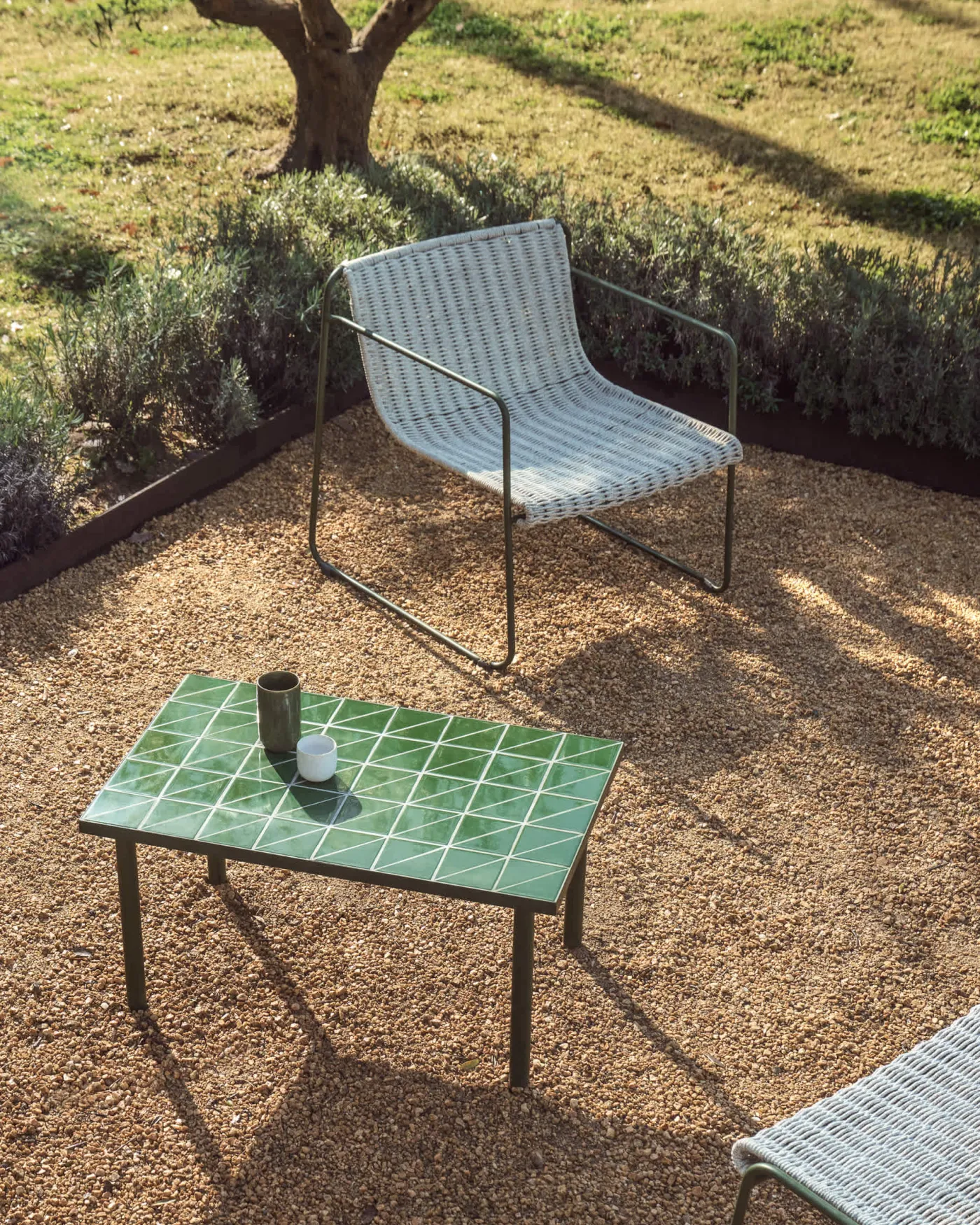 KAVE HOME Beistelltisch Outdoor MAURINA