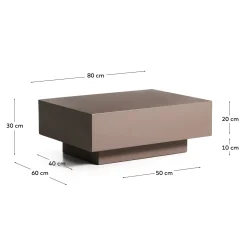 KAVE HOME Couchtisch Outdoor RUSTELLA