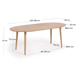 KAVE HOME Esstisch OQUI