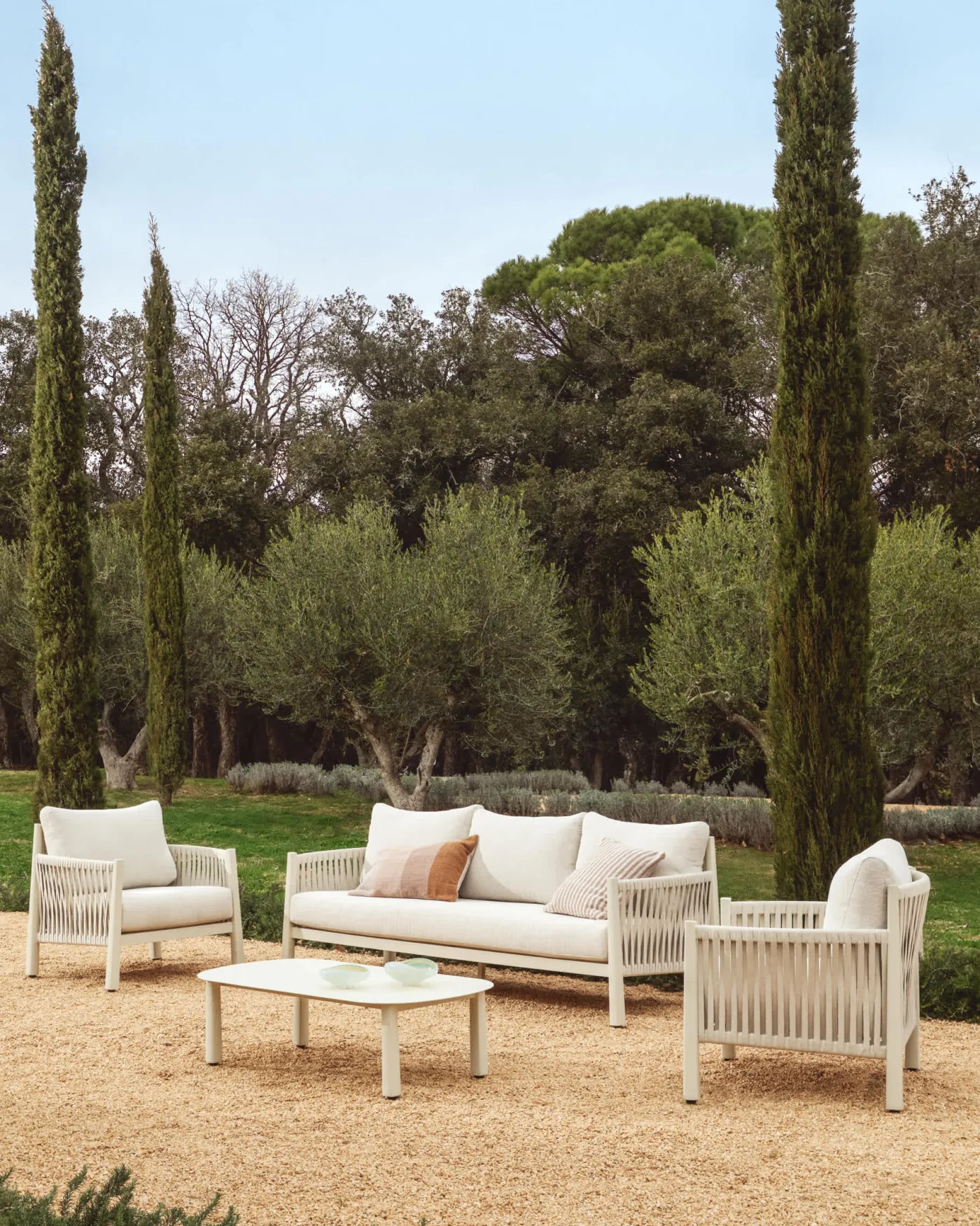 KAVE HOME Gartenlounge-Set ALERIA