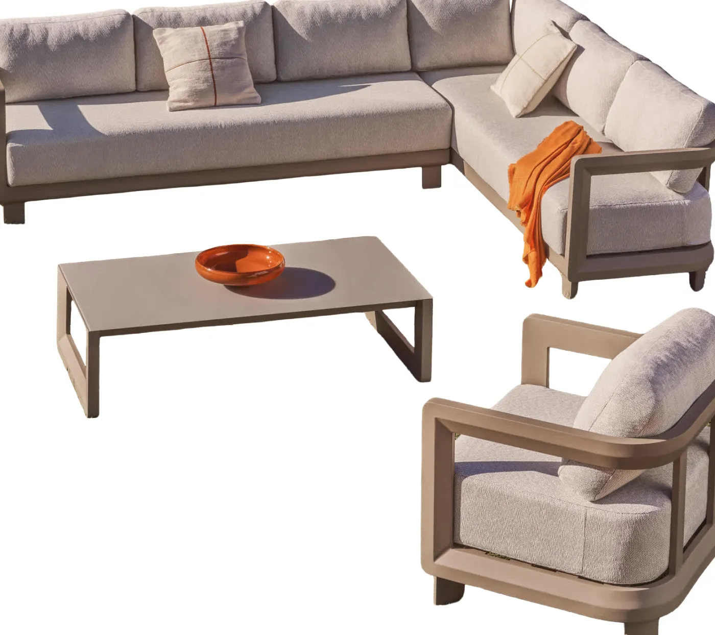 KAVE HOME Gartenlounge-Set NERANO