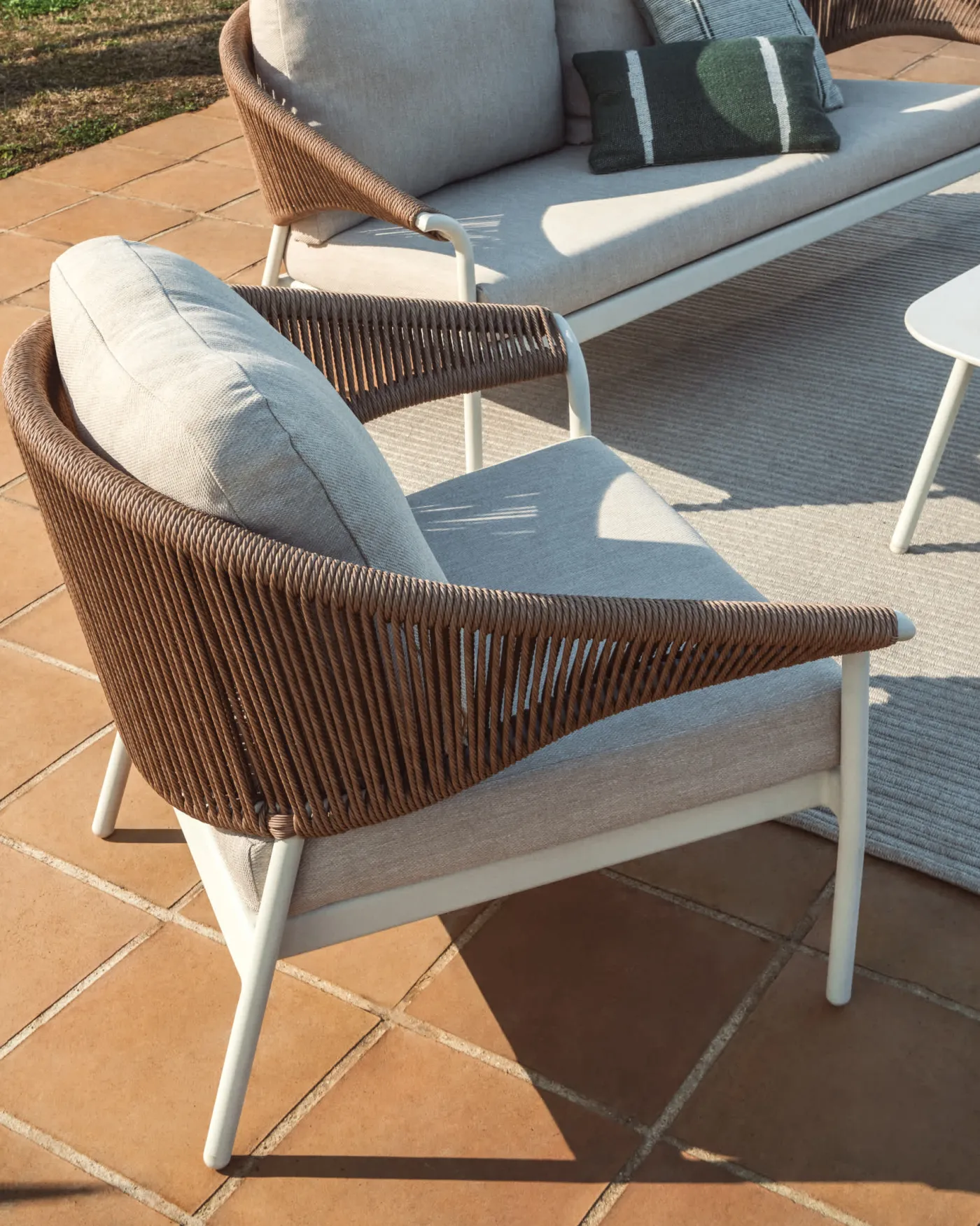 KAVE HOME Gartenlounge-Set ZUARA