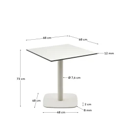 KAVE HOME Gartentisch DINA