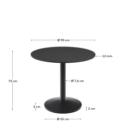 KAVE HOME Gartentisch ESILDA