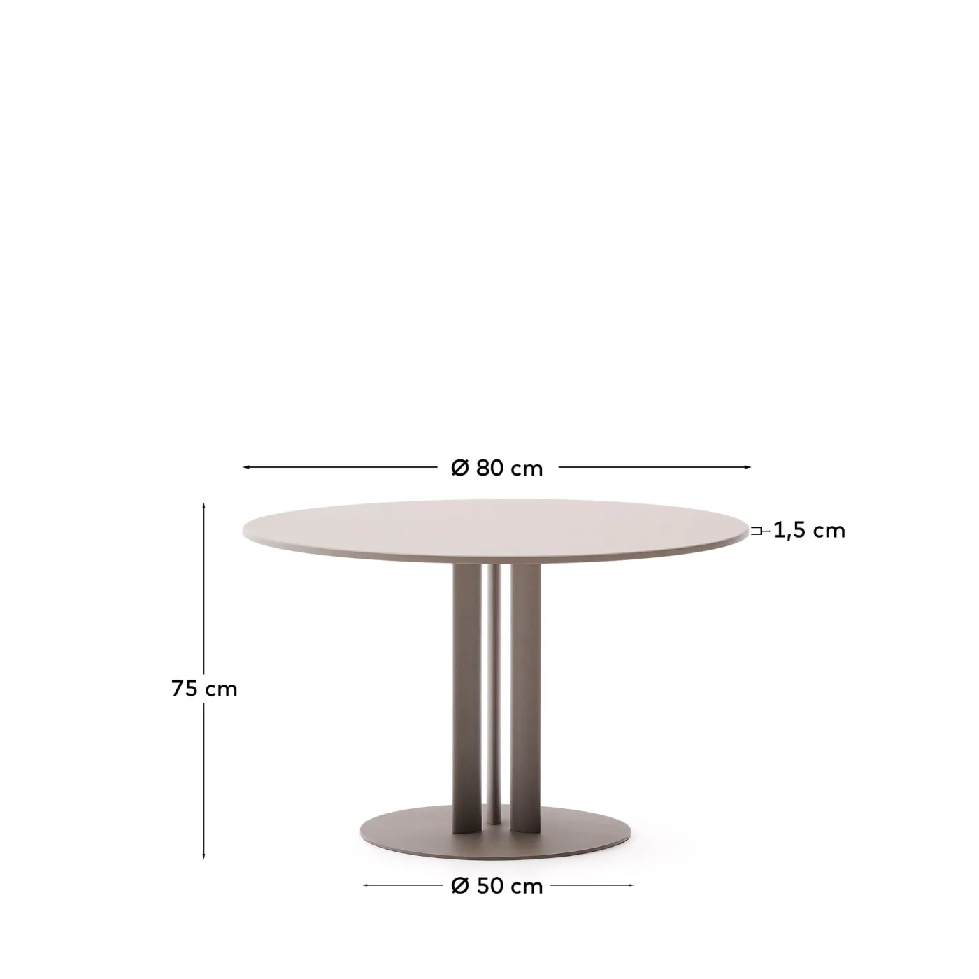 KAVE HOME Gartentisch SEDALIS