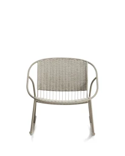 KAVE HOME Schaukelstuhl Outdoor ATRANI