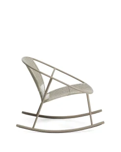 KAVE HOME Schaukelstuhl Outdoor ATRANI