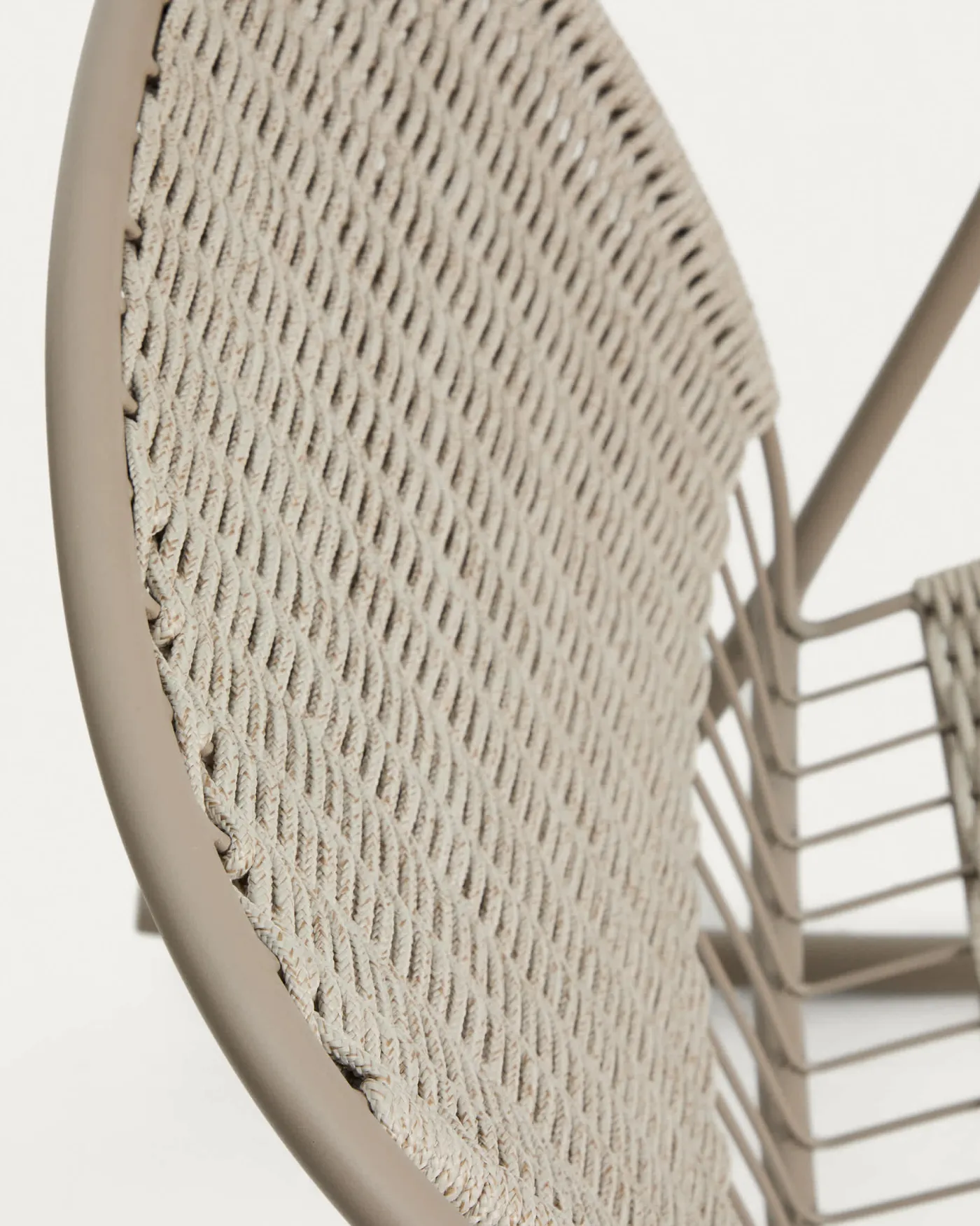 KAVE HOME Schaukelstuhl Outdoor ATRANI