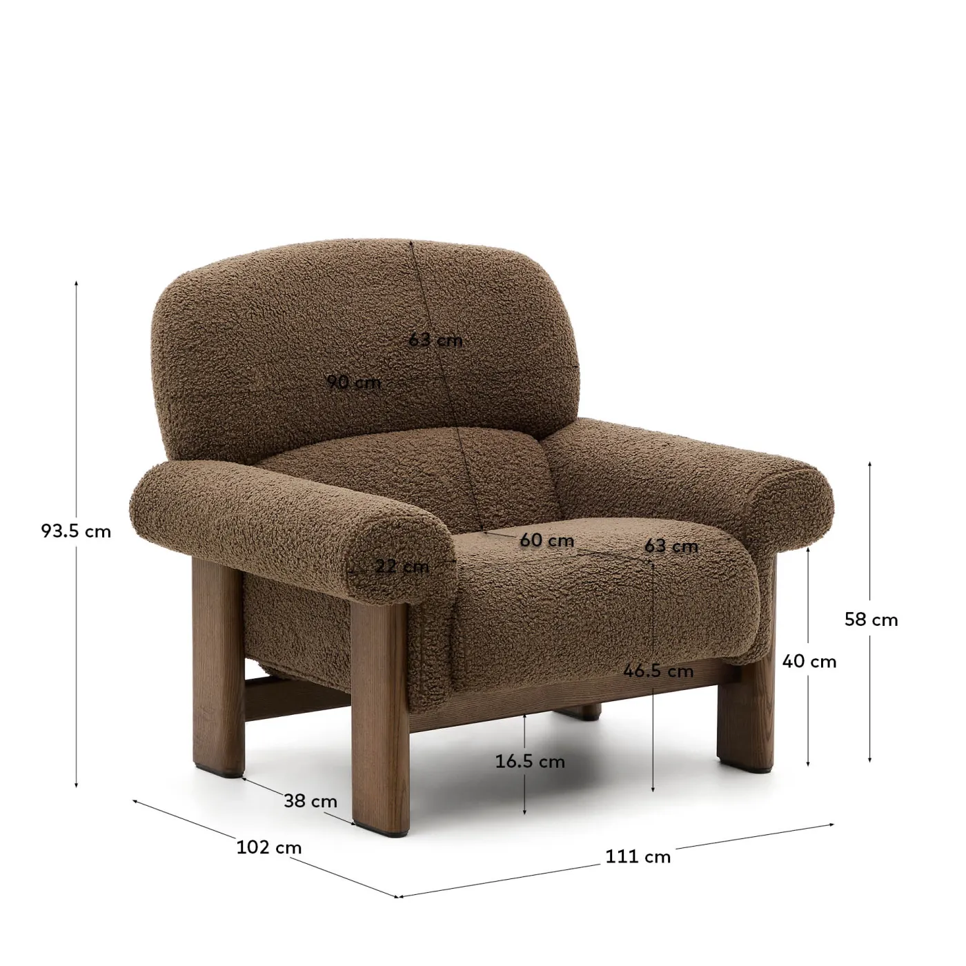 KAVE HOME Sessel NEMA