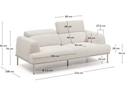 KAVE HOME Sofa AURUM