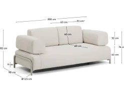 KAVE HOME Sofa COMPO