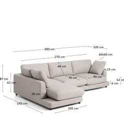 KAVE HOME Sofa GALA