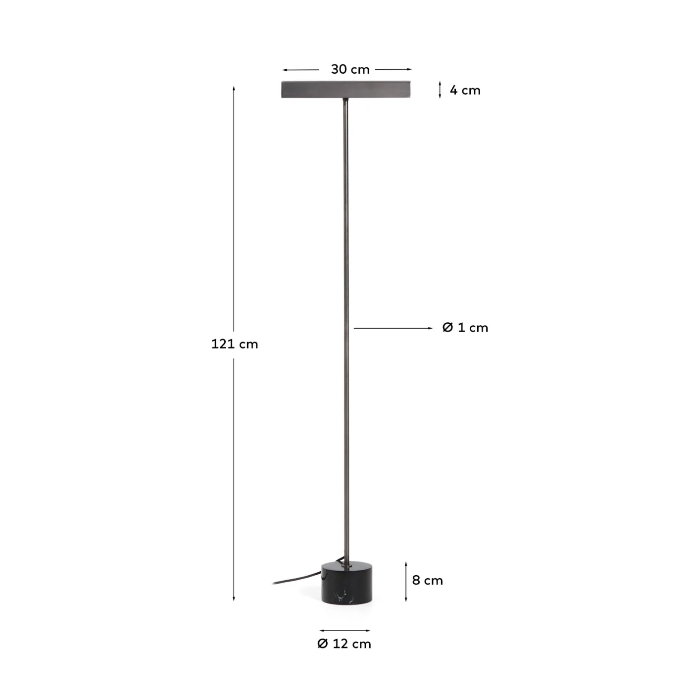 KAVE HOME Stehlampe LYNOR
