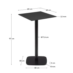 KAVE HOME Stehtisch Outdoor DINA