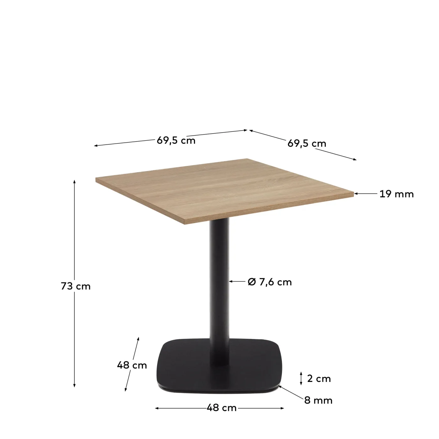 KAVE HOME Tisch DINA