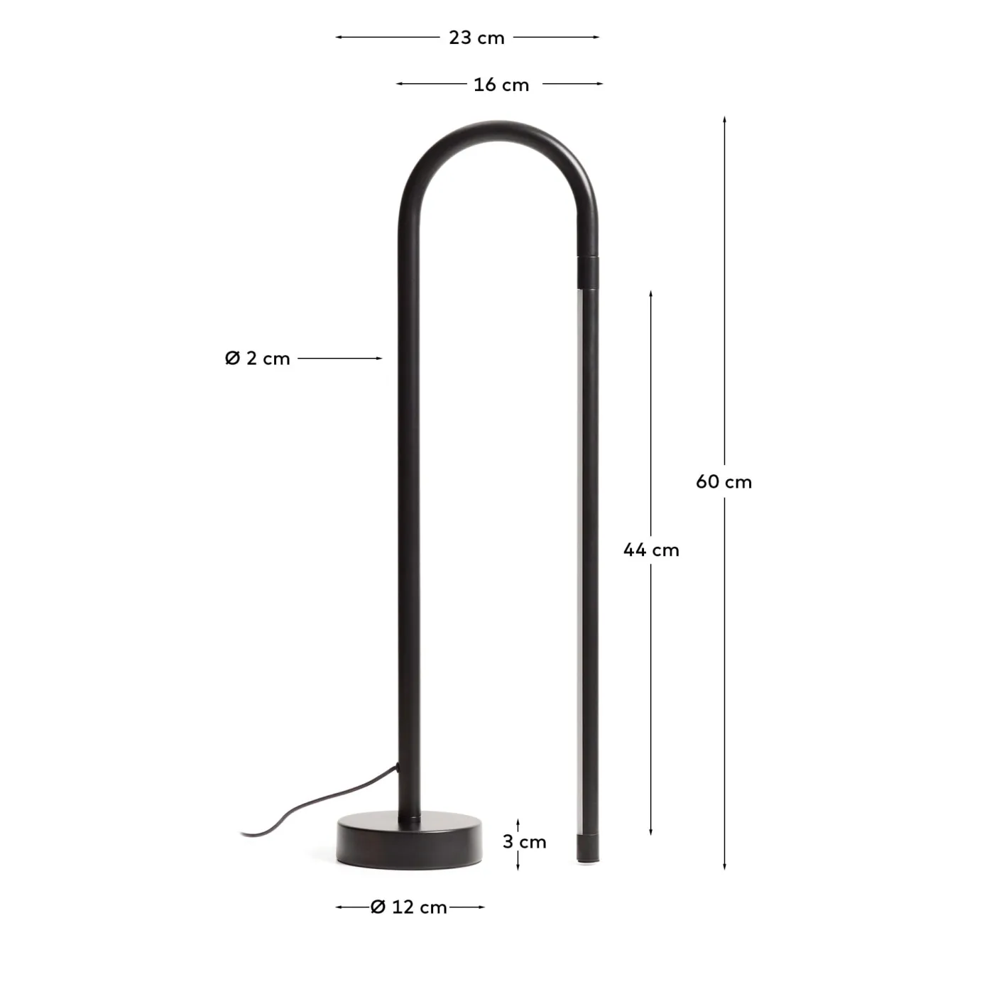 KAVE HOME Tischlampe BOW