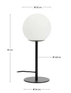 KAVE HOME Tischlampe BRISIA