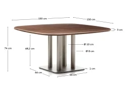 KAVE HOME Tisch MELVAR