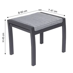 LC GARDEN Gartenhocker SONDRINO