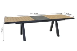 MONDO Gartentisch LATEA