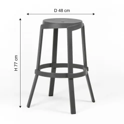NARDI Gartenhocker STACK MAXI