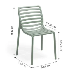 NARDI Gartenstuhl DOGA BISTROT