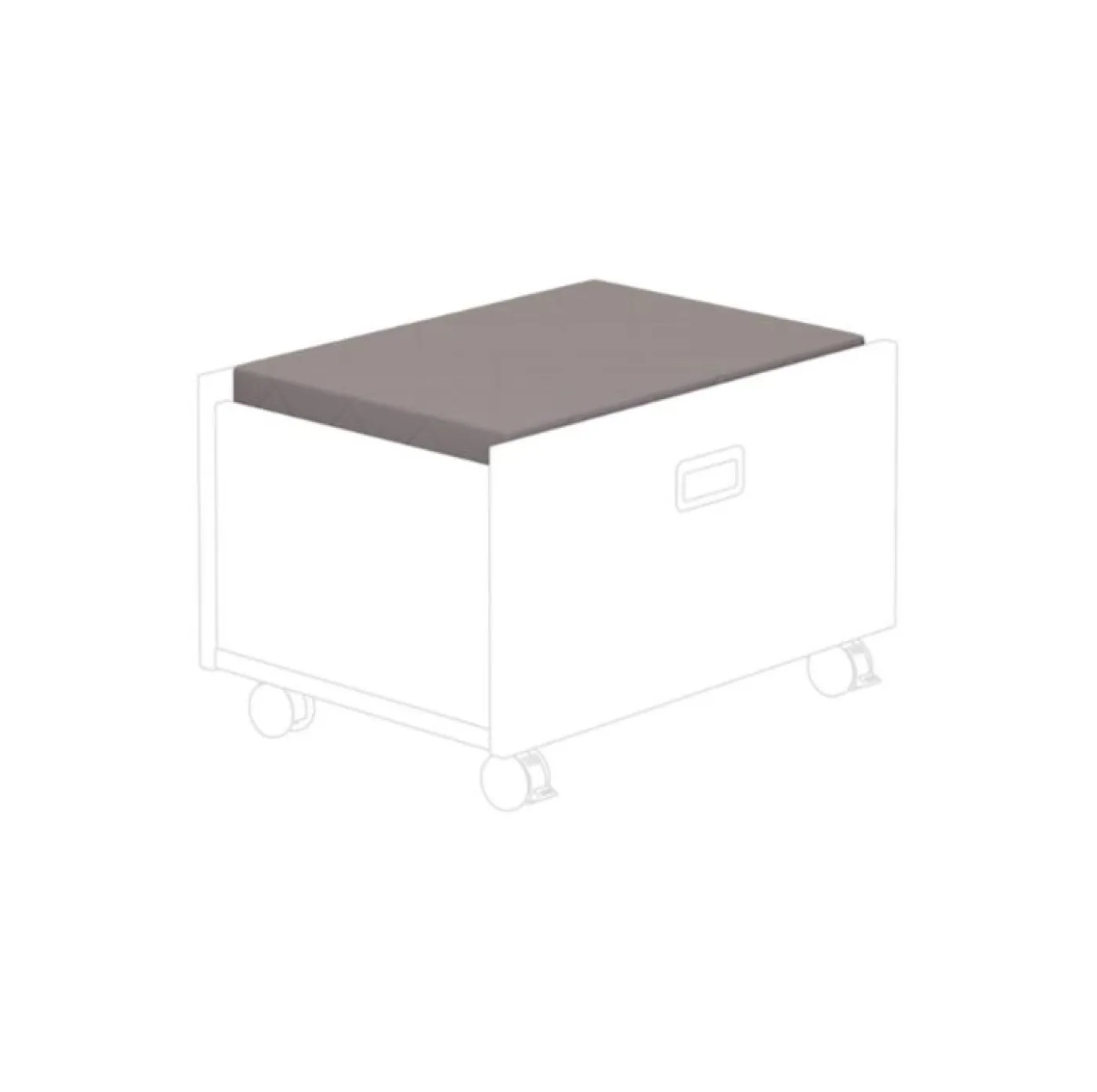 PAIDI Sitzpolster für Rollbox