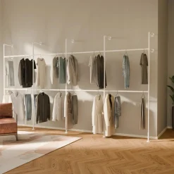 PAMO Kleiderstangensystem KIM DOUBLE 4