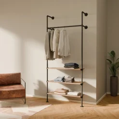 PAMO Kleiderstangensystem KIM 1 OAK